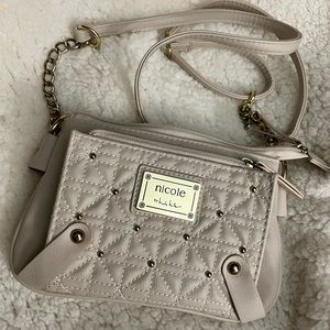 Bone colored Nicole crossbody. Worn twice.